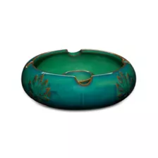 Glazed Weed Leaf Ashtray at Spencer's