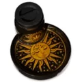 Celestial Sun and Weed Leaf Stash Jar and Sun Ashtray at Spencer's