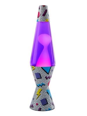 90s Retro Pattern Lava Lamp - 14.5 Inch