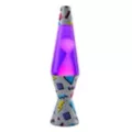 14.5 Inch 90's Retro Pattern Lava Lamp at Spencer's