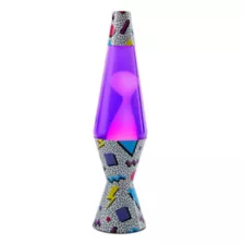14.5 Inch 90's Retro Pattern Lava Lamp at Spencer's