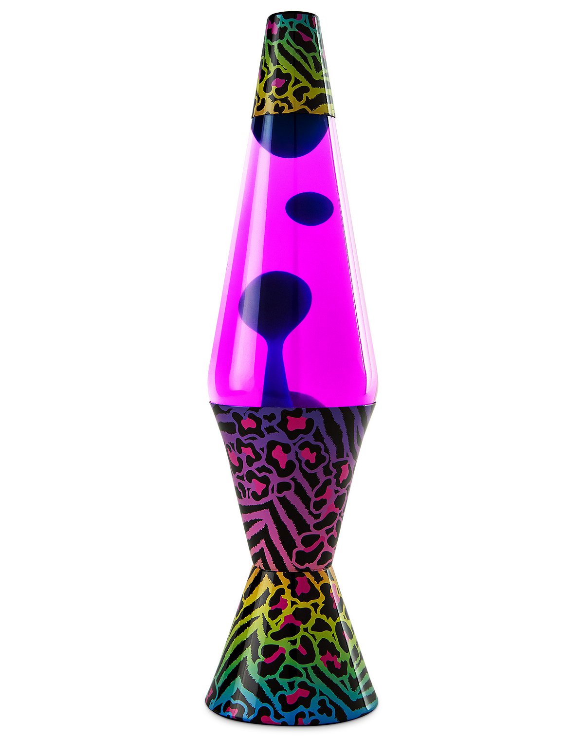 Rainbow Cheetah Lava Lamp – 17 Inch