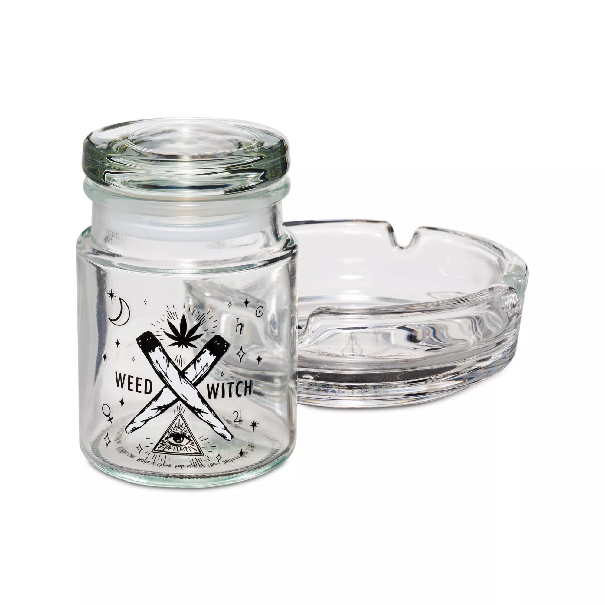 Weed Witch Stash Jar and Ashtray Set at Spencer's