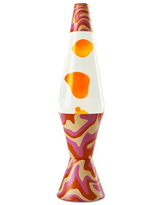 '70s Retro Orange Swirl Lava Lamp - 17 Inch
