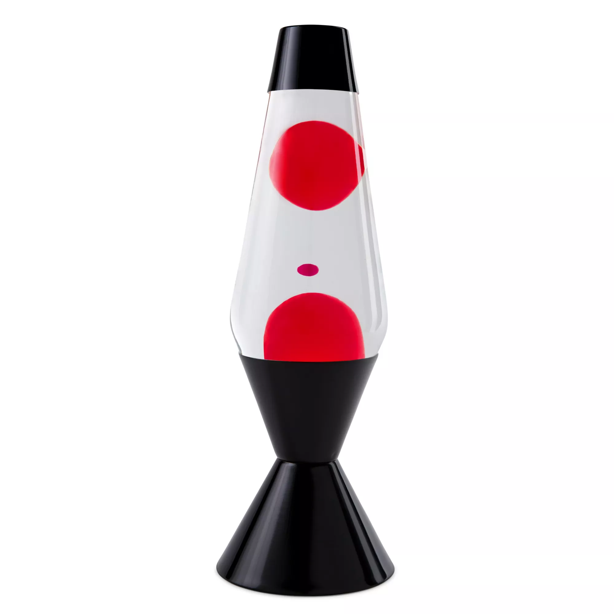 16.3 Inch Black and Pink Lava Lamp at Spencer's