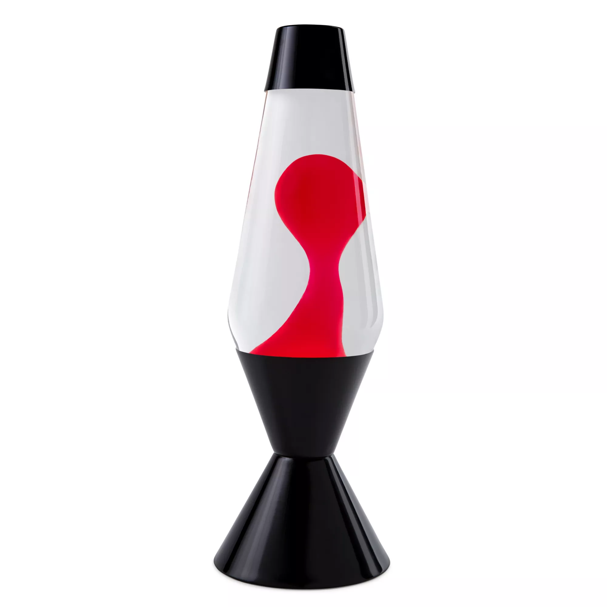 16.3 Inch Black and Pink Lava Lamp at Spencer's