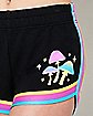 Rainbow Mushroom Eat Me Shorts