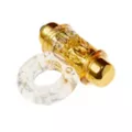 Power Package Metallic Vibrating Cock Ring - Hott Love Extreme at Spencer's