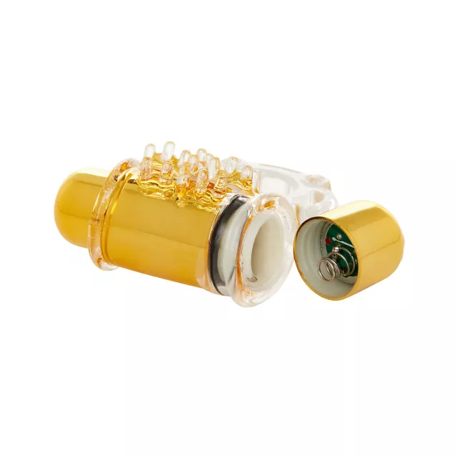 Power Package Metallic Vibrating Cock Ring - Hott Love Extreme at Spencer's