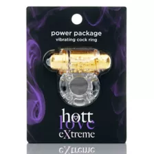 Power Package Metallic Vibrating Cock Ring - Hott Love Extreme at Spencer's