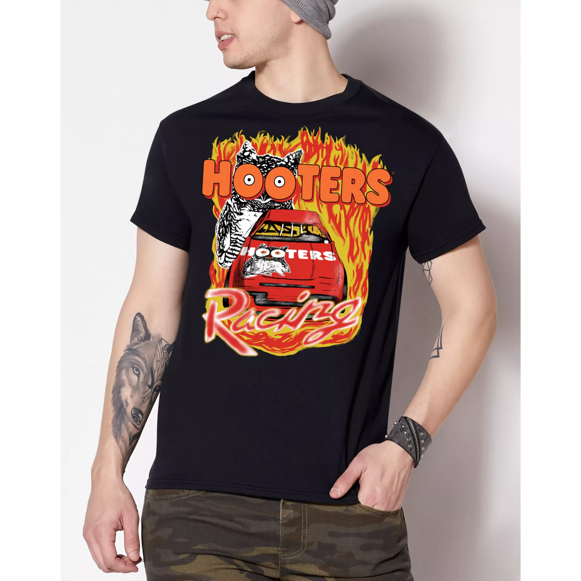 Hooters Racing T Shirt at Spencer's