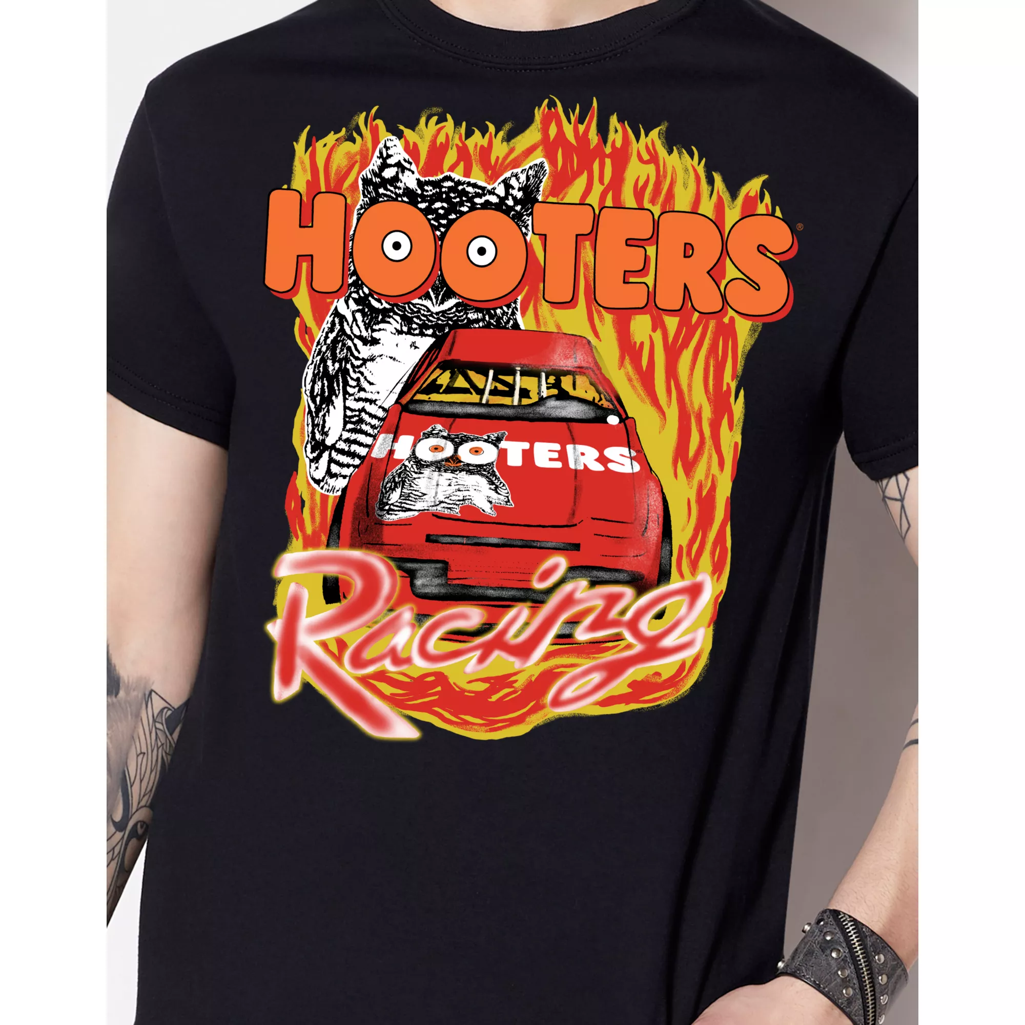 Hooters Racing T Shirt at Spencer's