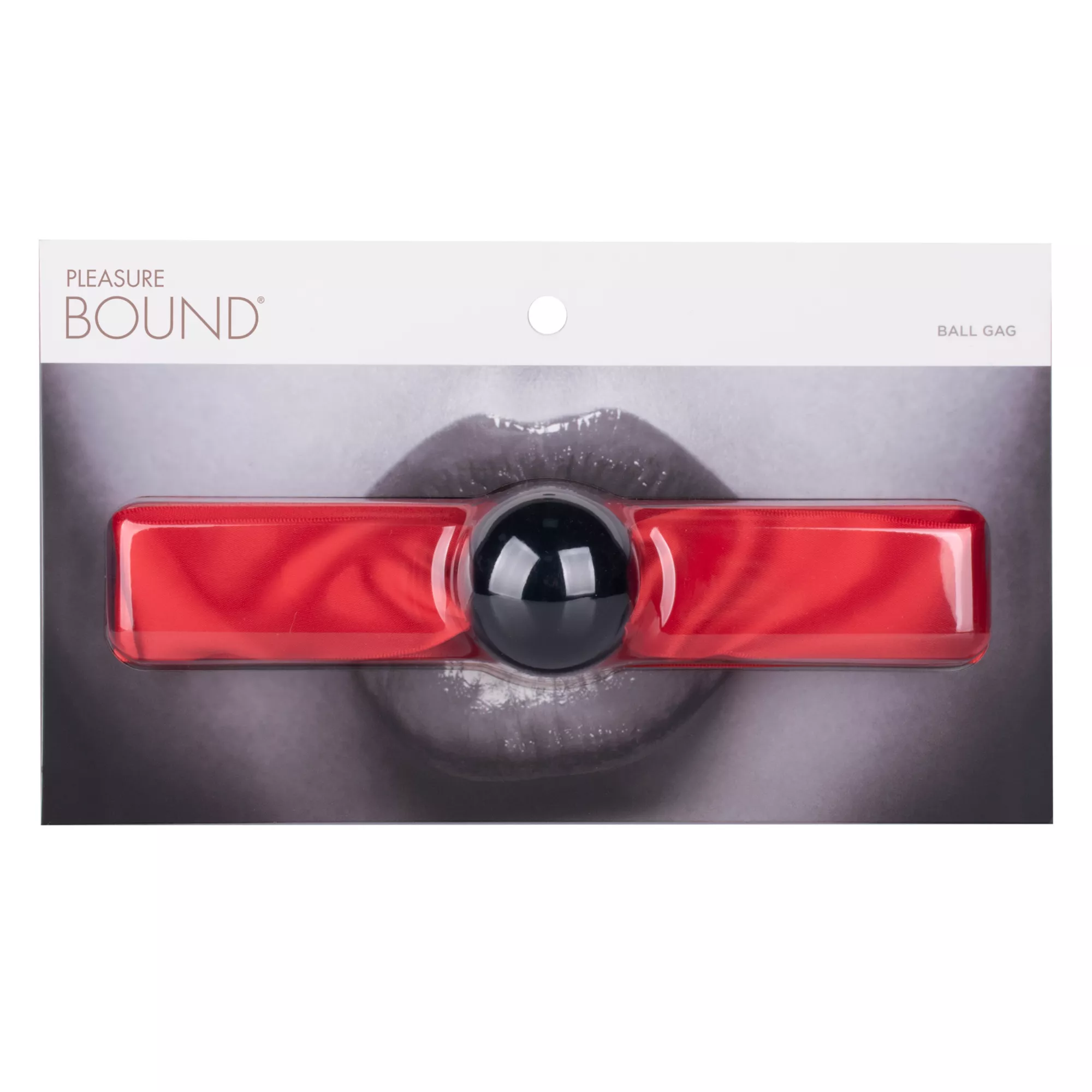 Red Satin Ball Gag - Pleasure Bound at Spencer's