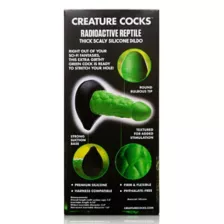 Creature Cocks Radioactive Reptile Thick Scaly Dildo at Spencer's