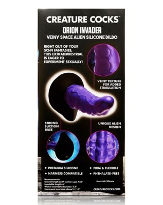 Orion Invader Veiny Space Alien Silicone Dildo 6 Inch - Creature Cocks