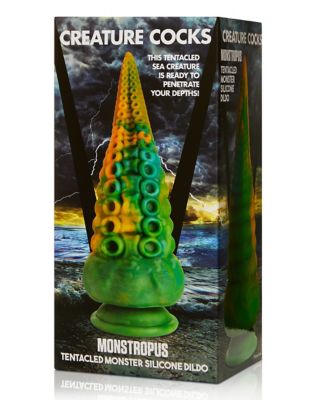 Monstropus Tentacled Monster Silicone Dildo 7.6 Inch - Creature Cocks