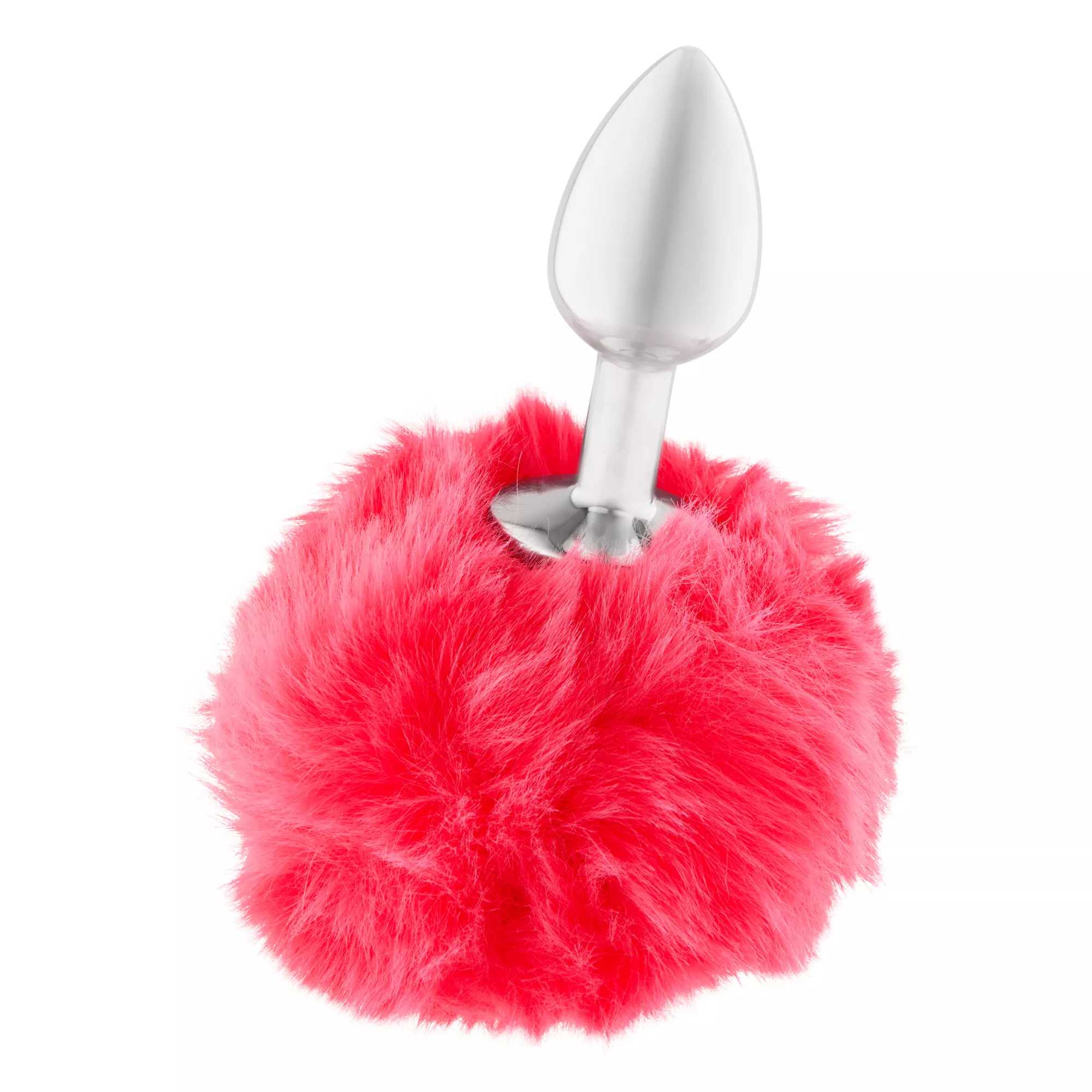 Bunny Tail Metal Butt Plug - 3 Inch at Spencer's