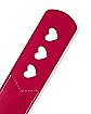 Red Mischief Heart Paddle