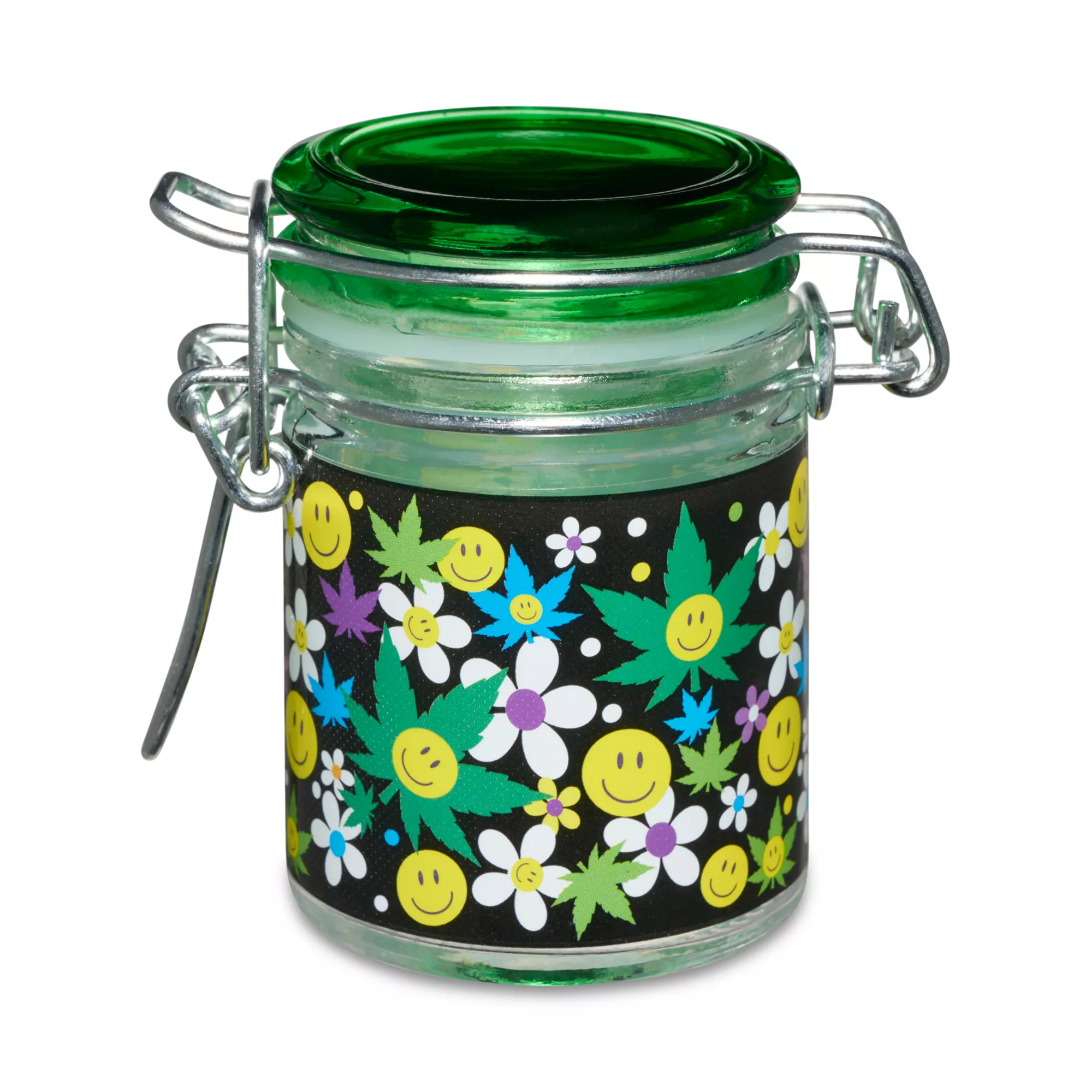 Smile Leaf Flower Stash Jar - 1.5 oz. at Spencer's