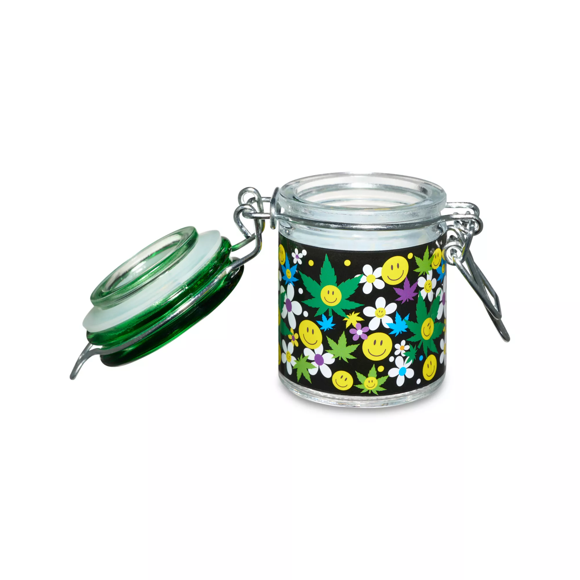 Smile Leaf Flower Stash Jar - 1.5 oz. at Spencer's