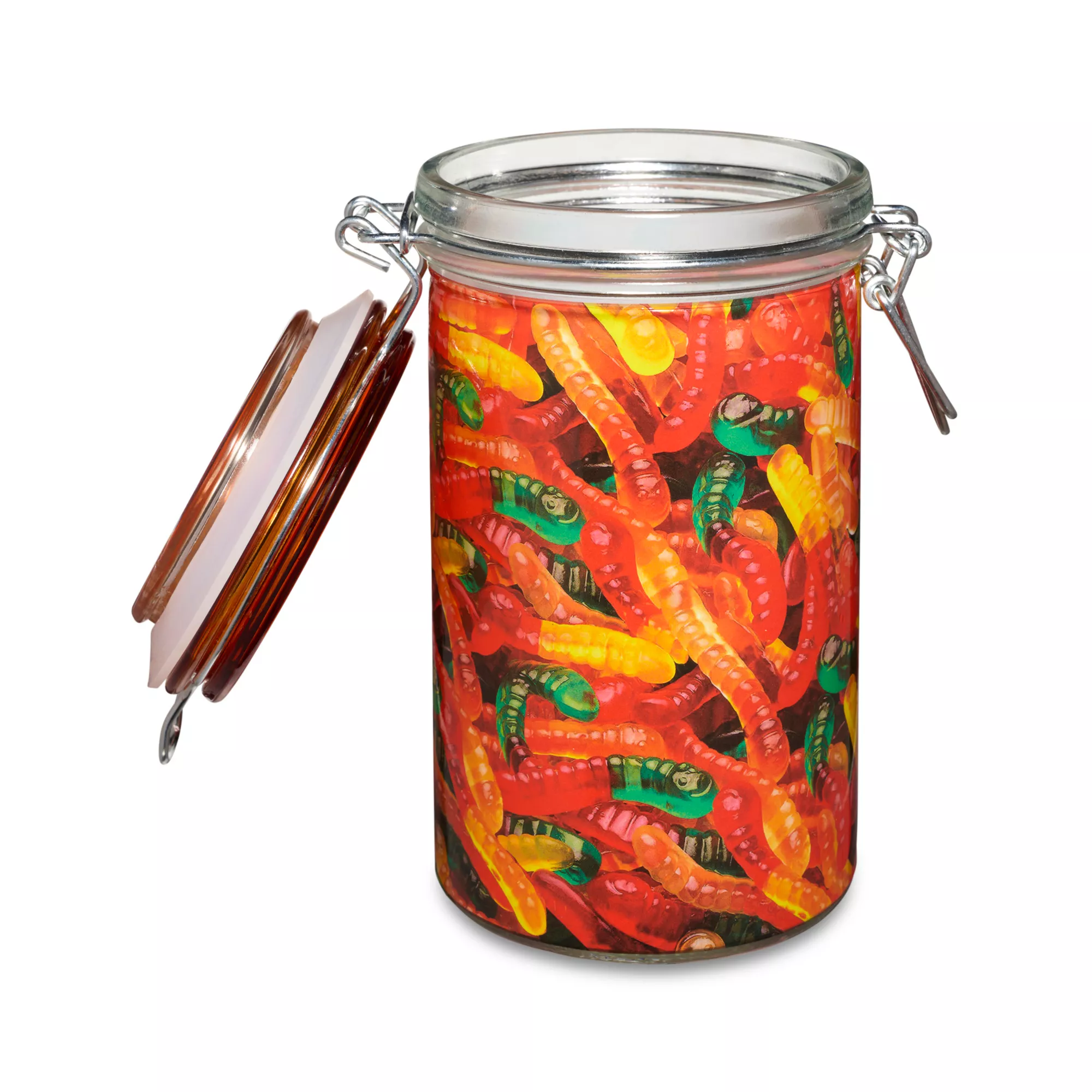 Gummy Worms Stash Jar - 16 oz. at Spencer's