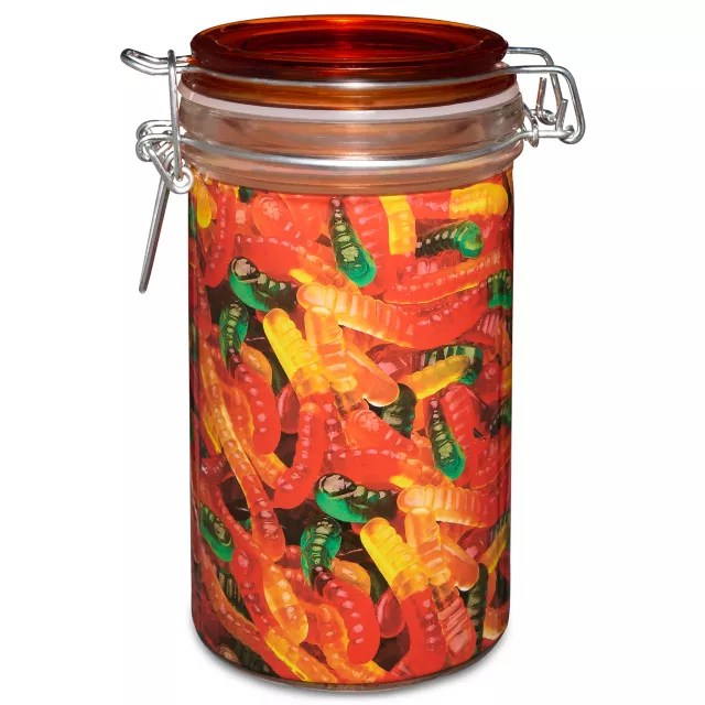 Gummy Worms Stash Jar - 16 oz. at Spencer's