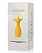 10-Function Rechargeable Flower Tongue Vibrator - 4.6 Inch