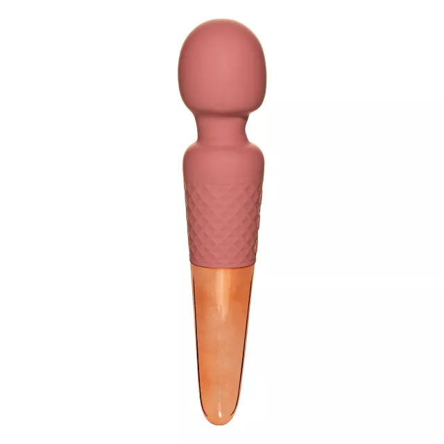 Naked Vibes Rechargeable 20-Function Vibrating Wand Massager - 7.9 Inch at Spencer's