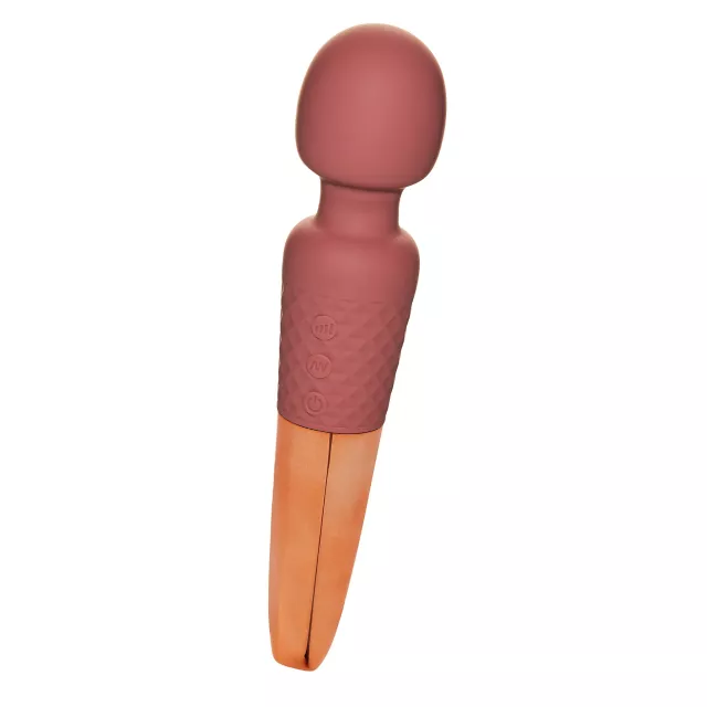 Naked Vibes Rechargeable 20-Function Vibrating Wand Massager - 7.9 Inch at Spencer's