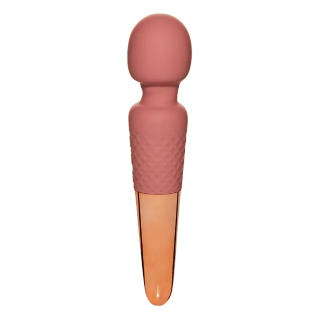 Naked Vibes Rechargeable 20-Function Vibrating Wand Massager - 7.9 Inch at Spencer's