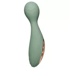Sage Green 20-Function Rechargeable Wand Massager - 6.2 Inch at Spencer's