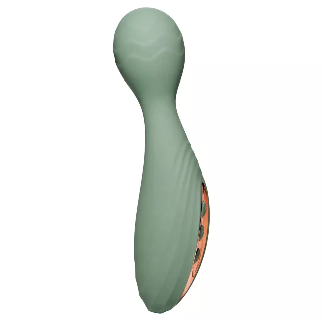 Sage Green 20-Function Rechargeable Wand Massager - 6.2 Inch at Spencer's