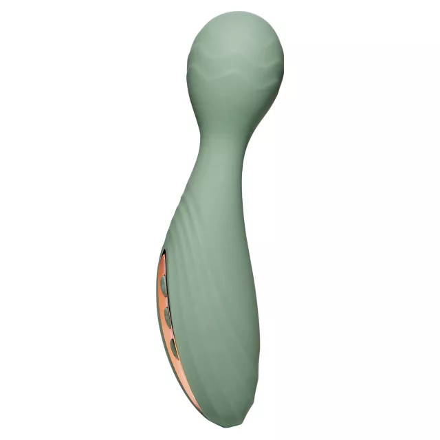 Sage Green 20-Function Rechargeable Wand Massager - 6.2 Inch at Spencer's