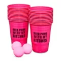 Beer Pong With My Bitches Cup and Ball Set at Spencer's