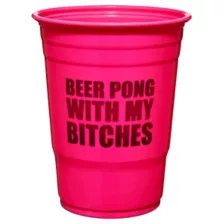 Beer Pong With My Bitches Cup and Ball Set at Spencer's