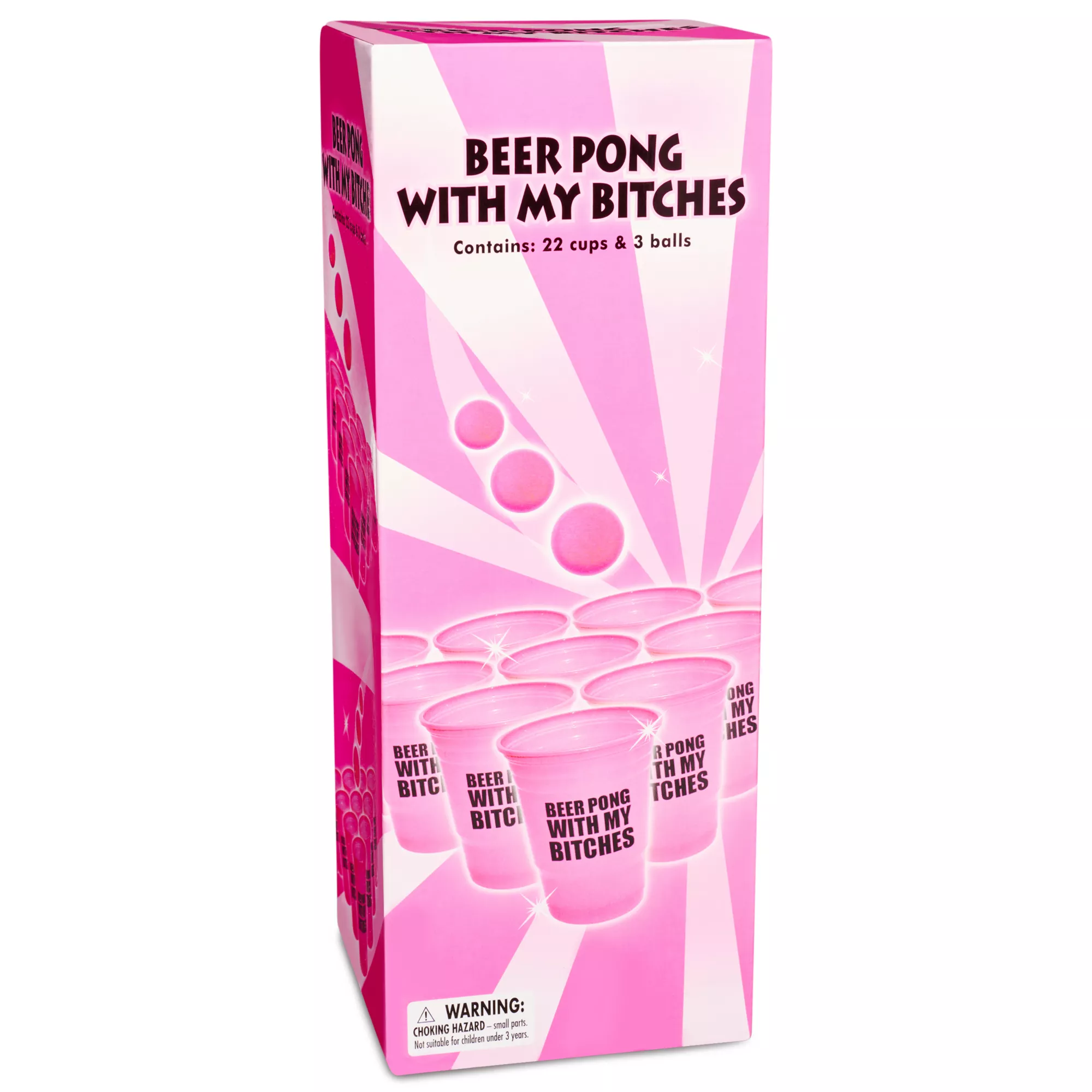 Beer Pong With My Bitches Cup and Ball Set at Spencer's