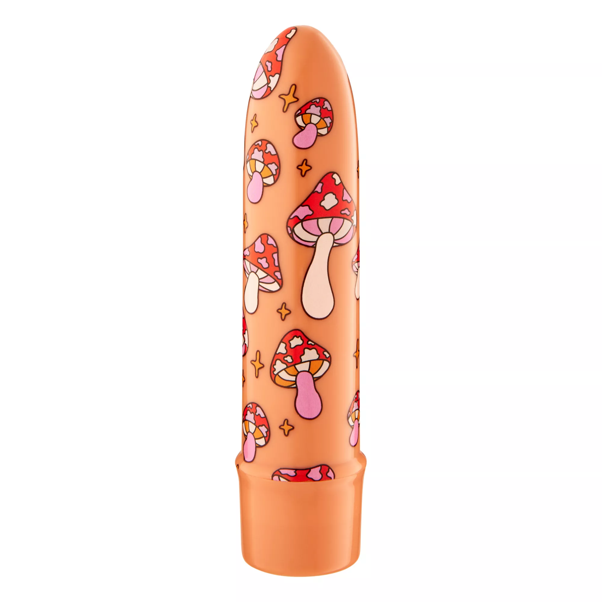 Magic Mushroom 10-Function Waterproof Bullet Vibrator 5.3 Inch - Sexology at Spencer's