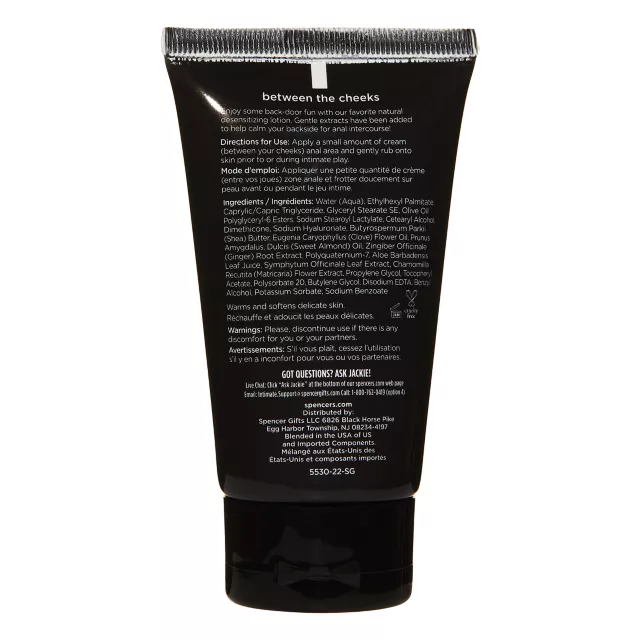 Between the Cheeks Anal Desensitizing Cream 1.5 oz. - Hott Love Extreme at Spencer's