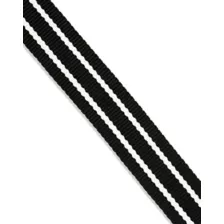 Black and White Stripe Playboy Bunny Belt at Spencer's