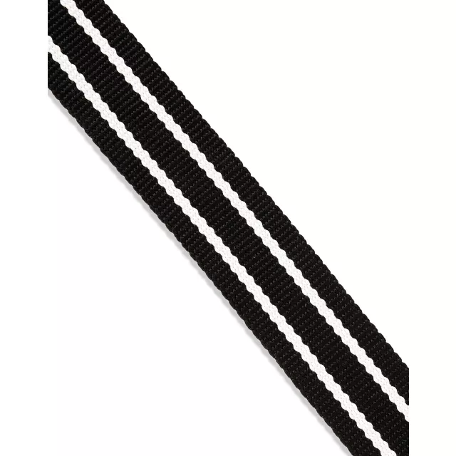 Black and White Stripe Playboy Bunny Belt at Spencer's