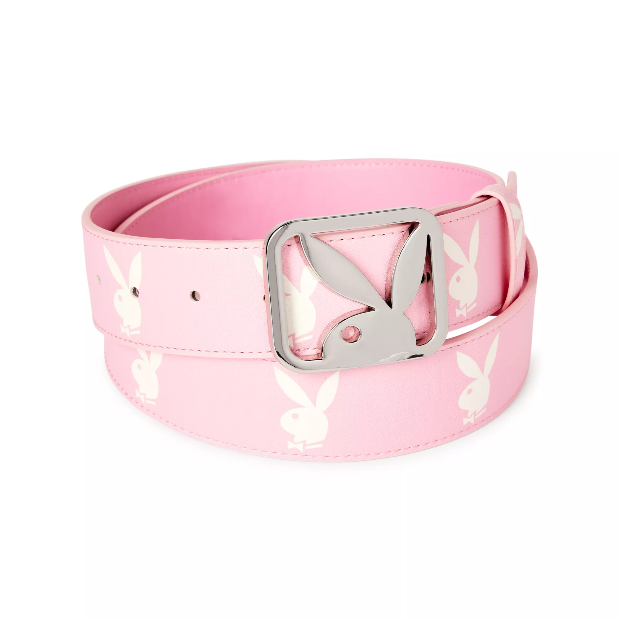 Playboy Bunny Logo Belt Pink