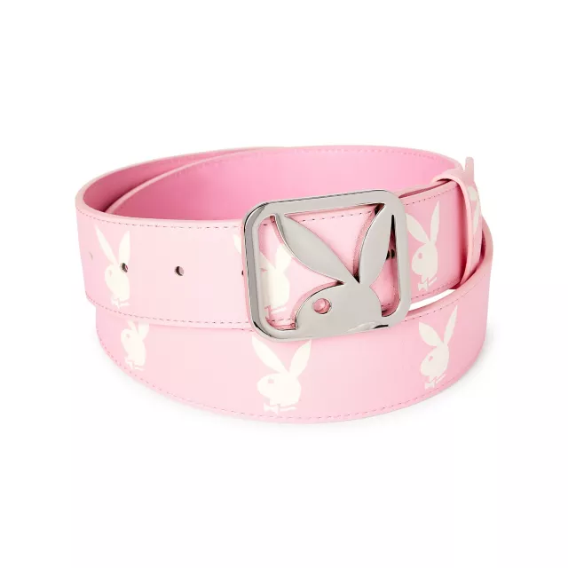 Playboy Bunny Logo Belt Pink - Spencer display picture 2