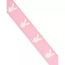 Playboy Bunny Logo Belt Pink at Spencer's