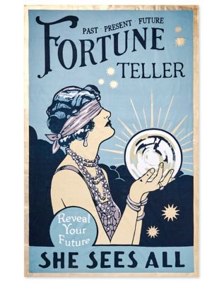 Vintage Fortune Teller Tespestry Spencers 0534