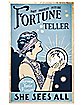 Vintage Fortune Teller Tespestry