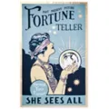 Vintage Fortune Teller Tapestry at Spencer's