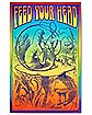 Feed Your Head Alice in Wonderland Tapestry
