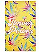 Yellow Flower Power Tapestry