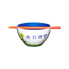 Classic Sonic and Tails Chopstick Bowl 20 oz. - Sonic the Hedgehog at Spencer's