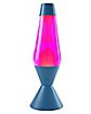 Whispy Blue and Hot Pink Lava Lamp - 17 Inch